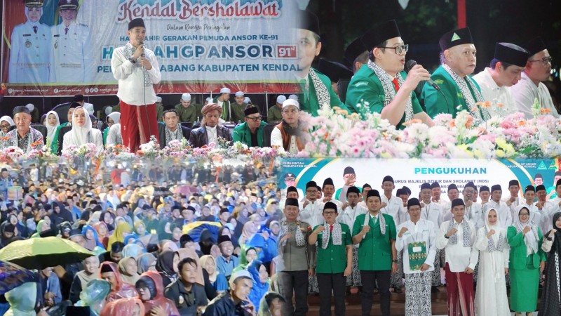 Wakil Bupati Kendal Hadiri Acara Peringatan Harlah ke 91 GP Ansor