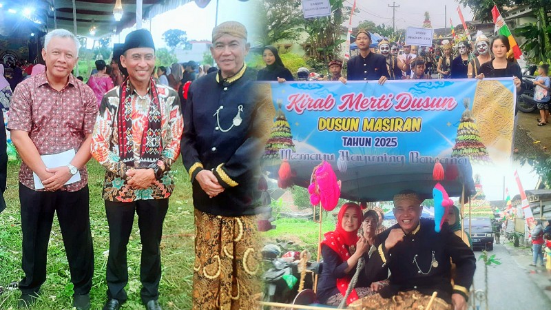 Kirab Gunungan Lestarikan Budaya di Desa Kaligading
