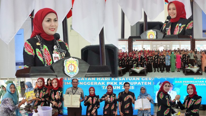 TP PKK Kendal Gelar Rakerda dan Peringatan Hari Kesatuan Gerak (HKG) ke 53