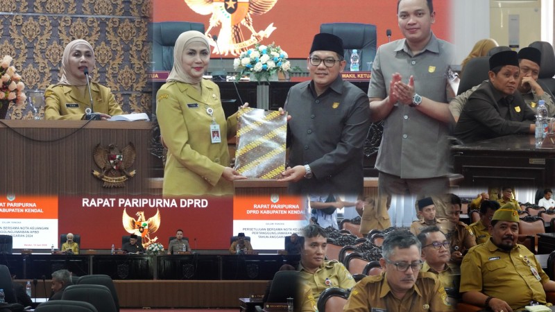 DPRD Kendal Gelar Rapat Paripurna Raperda Pertanggungjawaban APBD 2024
