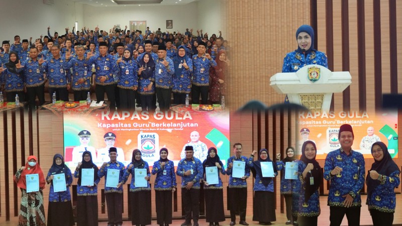Tingkatkan Kapasitas Guru, Bupati Kendal Launching Pembelajaran Kapas Gula