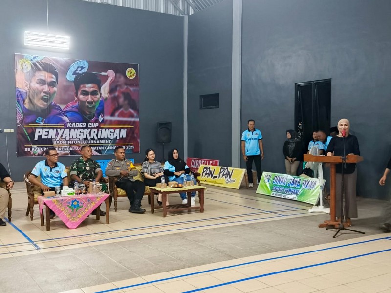 Bupati Kendal Buka Turnamen Kades Cup Penyangkringan