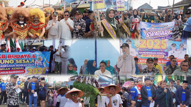 Bupati Kendal Apresiasi Kirab Sadran Sedekah Laut dan Bumi Warga Bandengan