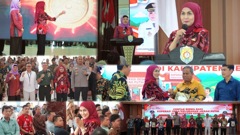 Pemkab Kendal dan Pemprov Jateng Soft Launching Koperasi Merah Putih