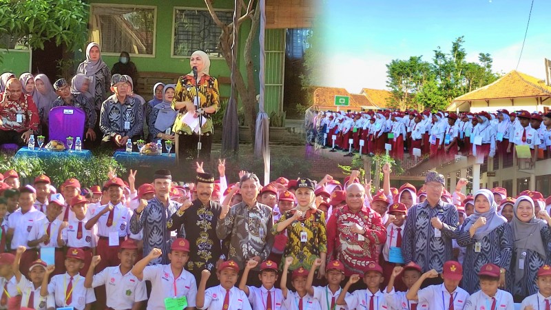 Hadiri Acara MPLS, Bupati Kendal Tegaskan Pemulihan Sekolah Pasca Banjir