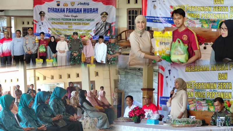 Tekan Inflasi, Pemkab Kendal Gelar Pasar Murah di Desa Ngareanak