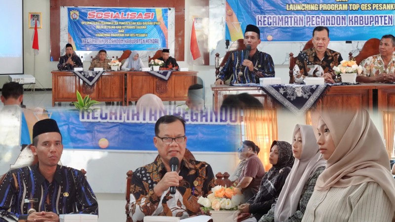 TOP GES PESANKU Resmi Diluncurkan di Kecamatan Pegandon