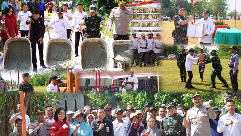 TMMD Sengkuyung Tahap III Kodim Kendal Resmi Dibuka