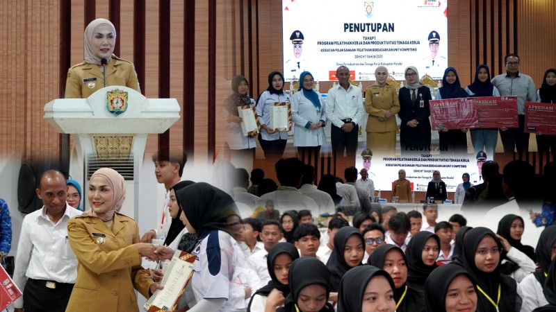 Sebanyak144 Peserta Dinyatakan Lolos, Bupati Tutup Tahap Pertama Pelatihan