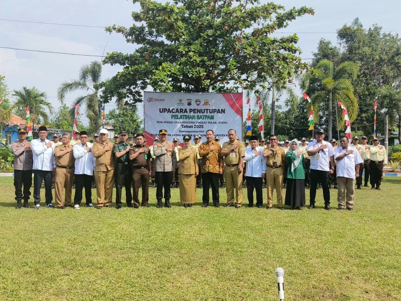 Penutupan Pelatihan Satpam Gada Pertama Tingkat Polda Jateng Tahun 2025