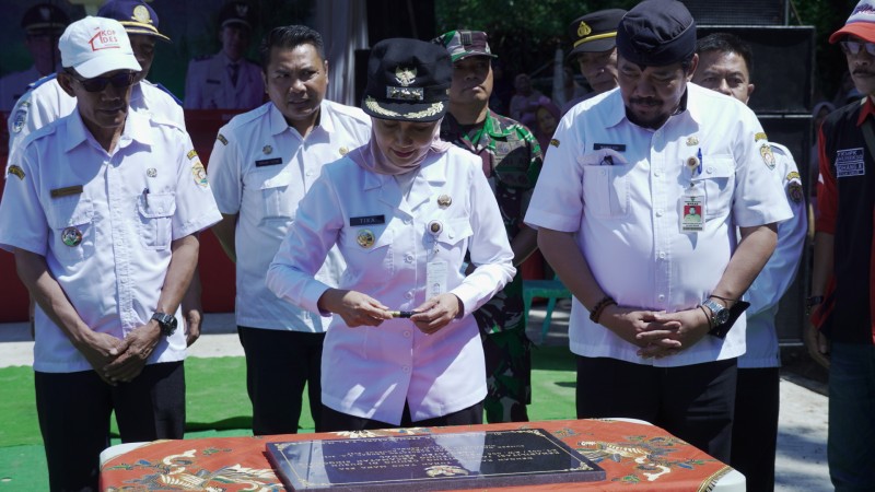 Pemkab Kendal Resmikan Rehabilitasi Jalan Biting - Cening