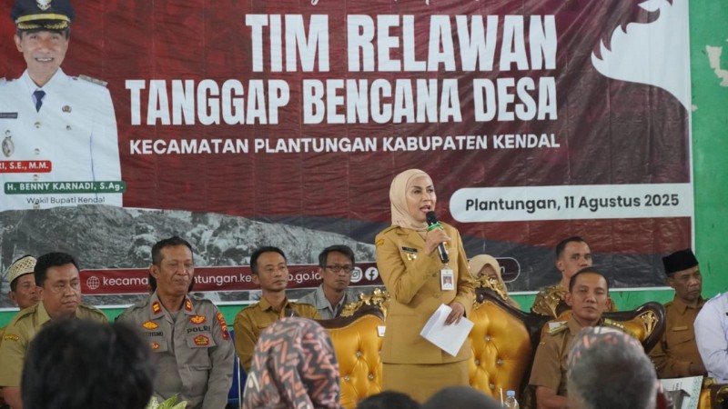 Bupati Kendal Buka Peningkatan Kapasitas Relawan Penanggulangan Bencana