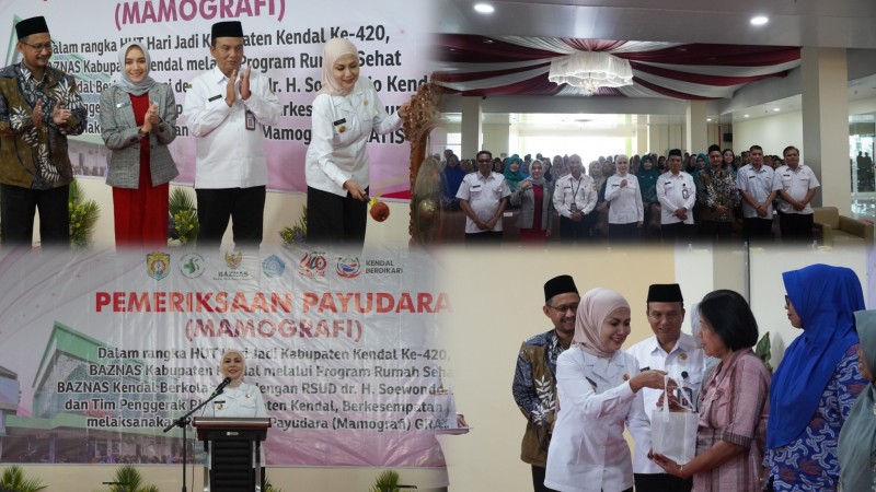 Program Mamografi Gratis, Bupati Kendal Ajak Warga Lakukan Deteksi Dini