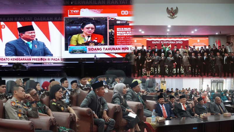 Hadiri Rapat Paripurna, Bupati Kendal Siap Mensukseskan Program Pemerintah