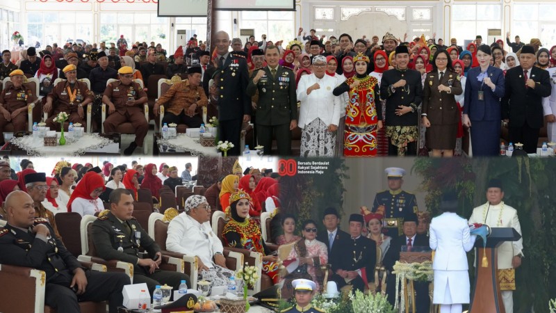 Bupati Kendal bersama Forkopimda Ikuti Upacara Detik-Detik Proklamasi