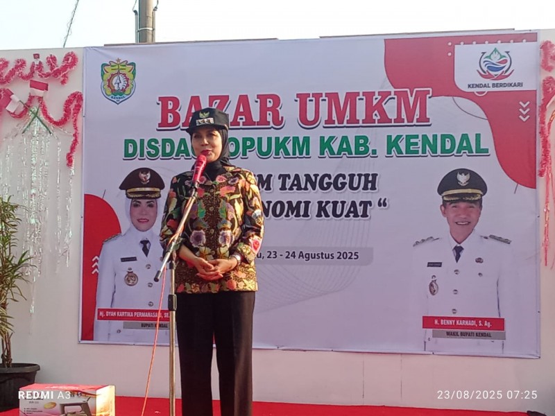 Bupati Kenda Mendukung Penuh Kemjuan Produk Lokal UMKM
