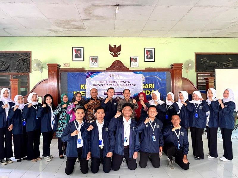 Lurah Karangsari Sambut Baik Mahasiswa KKN Upgris