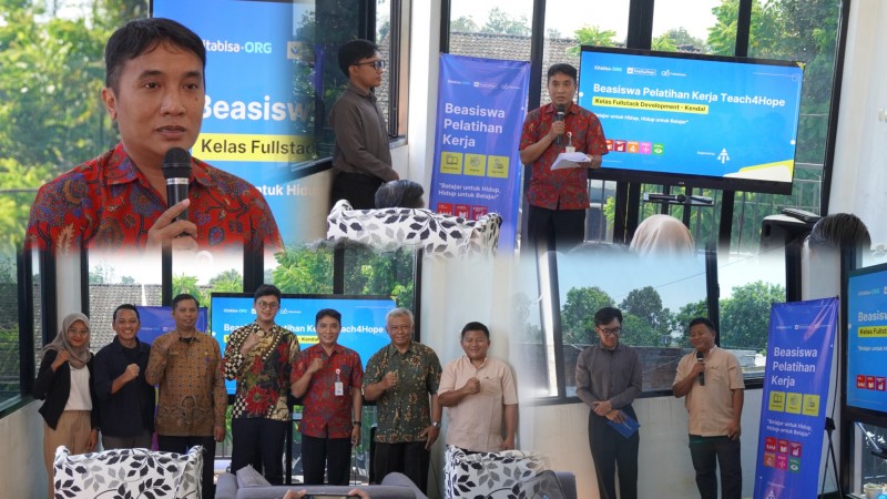 Kepala Diskominfo Kendal Buka Acara Bootcamp di Rumah Pinus Pintar Boja