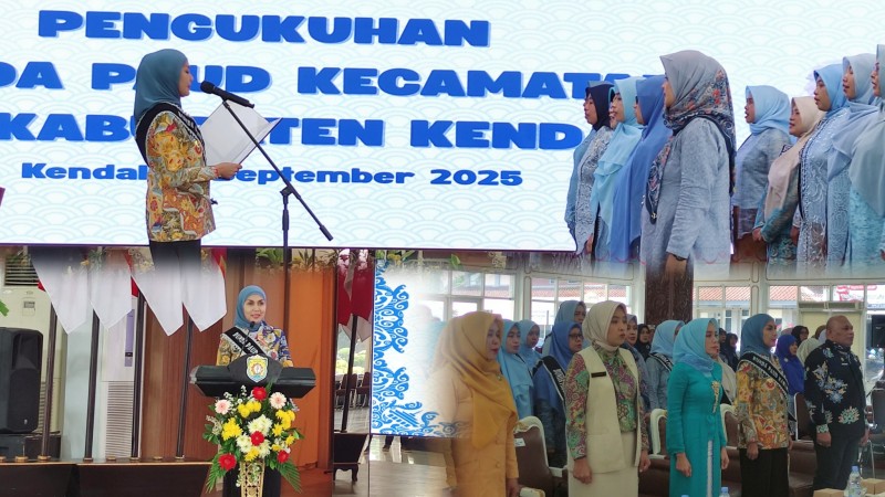 Bupati Kendal Kukuhkan Bunda PAUD Kecamatan se-Kabupaten Kendal