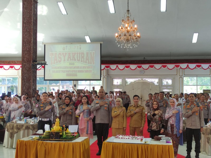 Hari Jadi Polwan dan Polantas Perkuat Sinergi di Kabupaten Kendal