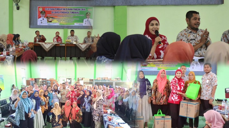 Pemkab Kendal Gelar Pelatihan Olah Pangan Lokal bagi Kelompok Wanita Tani