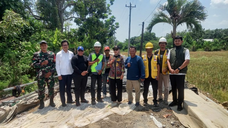 Bupati Kendal Tinjau Pembangunan Jalan