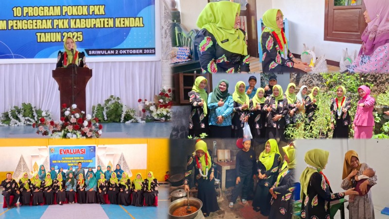 Desa Sriwulan Masuk Nominasi 5 Besar Terbaik Penilaian 10 Program Pokok PKK