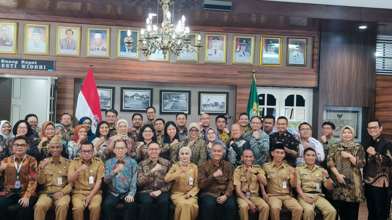 Bupati Kendal Sambut Peserta Diklat Integrasi Sesparlu dan PKN II Kementeri