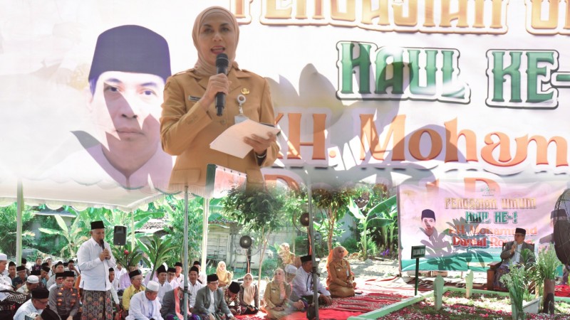 Hadiri Acara Haul, Bupati Sampaikan Peran Tokoh Agama Sangat Penting