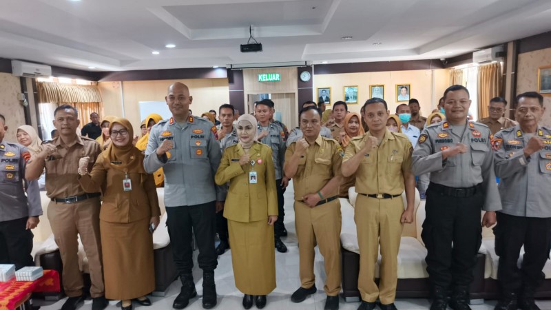 Penandatanganan MoU RSUD dr. Soewondo dan Polres Kendal