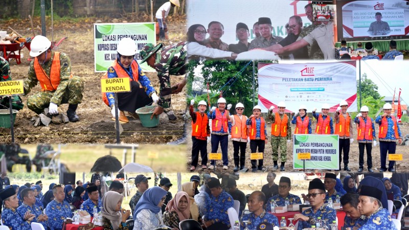 Perkuat Ekonomi Masyarakat Desa, Pemkab Kendal Dukung Pembangunan Kopdes