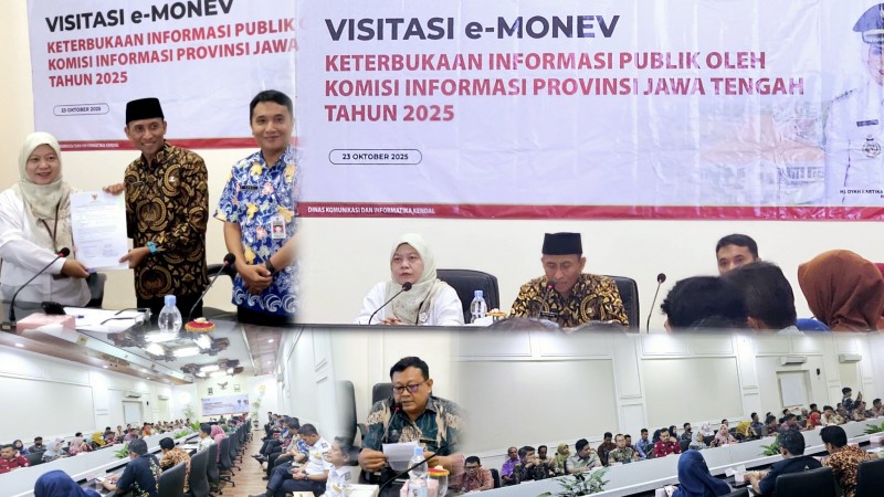PPID Kendal Sukses Raih Nilai 99,50 Visitasi KIP 2025