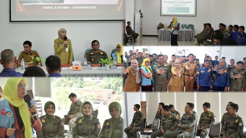 Pemkab Kendal Sosialisasikan Antikorupsi Bagi ASN Satpolkar Kendal