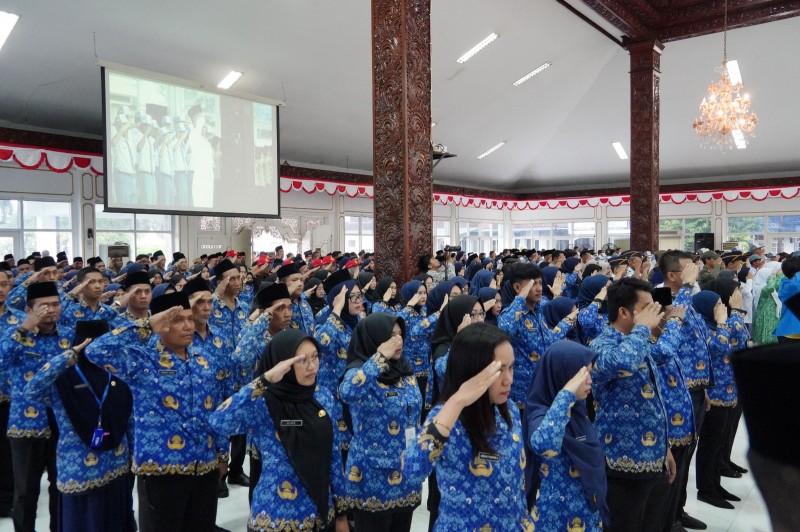 Pemda Kendal Gelar Sumpah Pemuda ke 97, Bupati Sampaikan Amanat Menpora RI