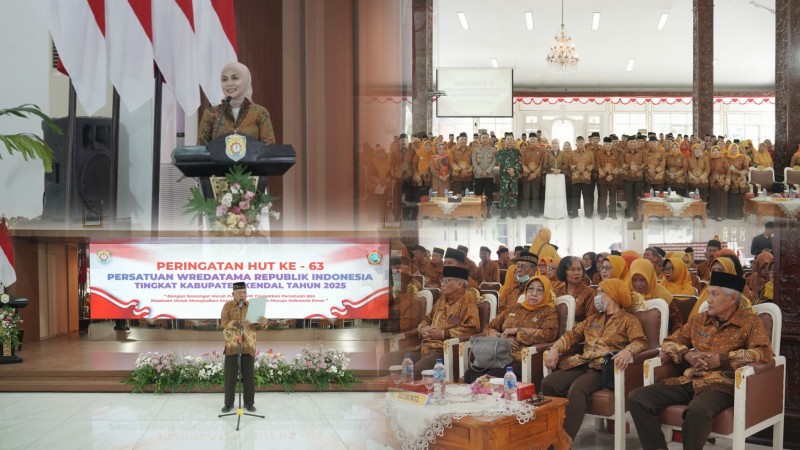 Bupati Kendal Apresiasi PWRI Atas Pengabdian Terhadap Masyarakat
