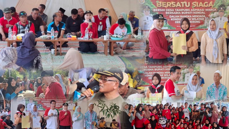 Pemkab Kendal Laksanakan Bersatu Siaga di Desa Brangsong