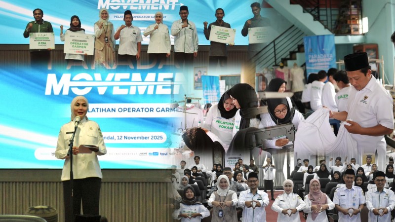 Melalui Pelatihan Vokasi Garmen, 65 Warga Kendal Siap Diterima Kerja
