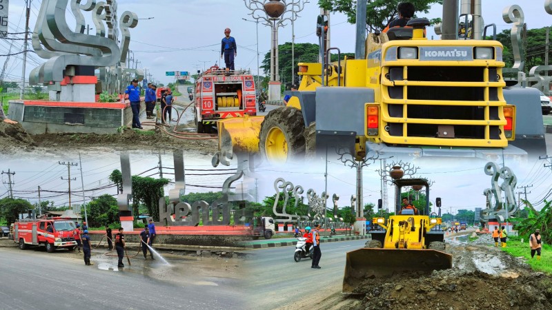 Respon Capat Laporan Warga, Pemkab Kendal Bersihkan Tumpukan Tanah