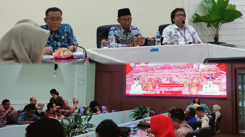 Pemkab Kendal Gelar Rakor Percepatan Pertumbuhan Ekonomi