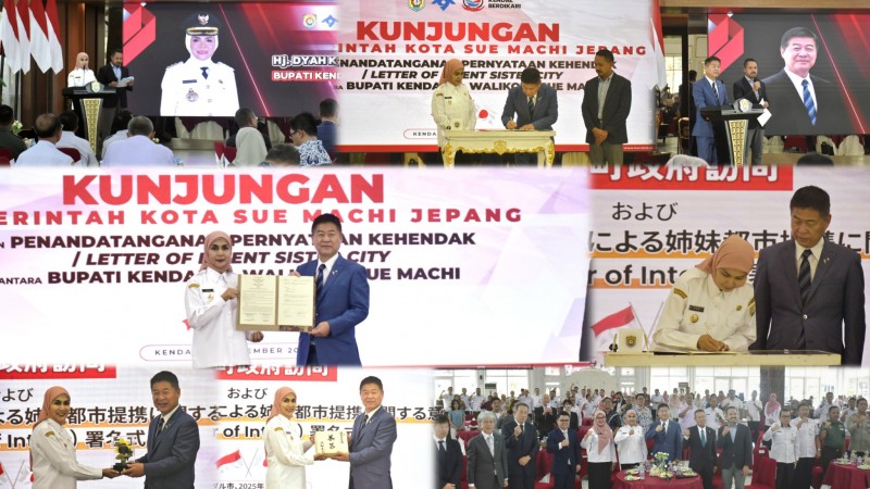 Bupati Kendal Sambut Baik Kedatangan Wali Kota Sue Machi Jepang