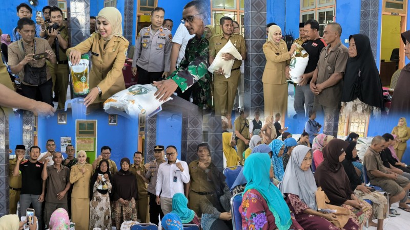 Pemkab Kendal Salurkan Bantuan Cadangan Pangan kepada Masyarakat
