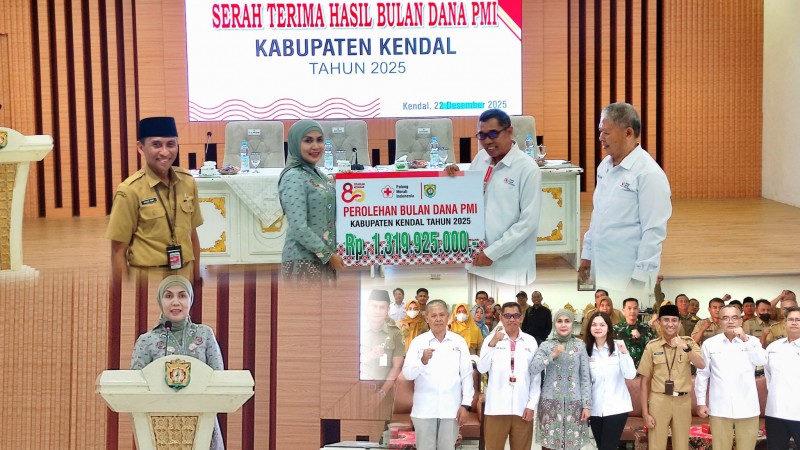 Bupati Kendal Tekankan Peran Strategis Bulan Dana PMI untuk Kemanusiaan