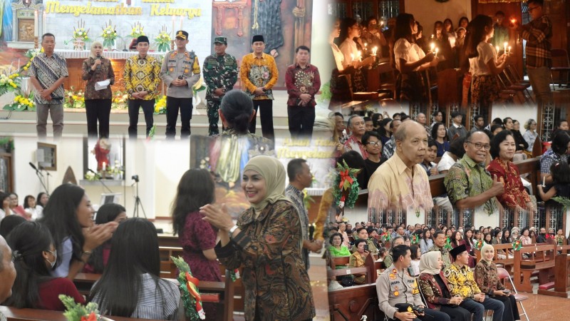 Bupati Kendal Melakukan Silaturahim dan Monitoring Perayaan Natal