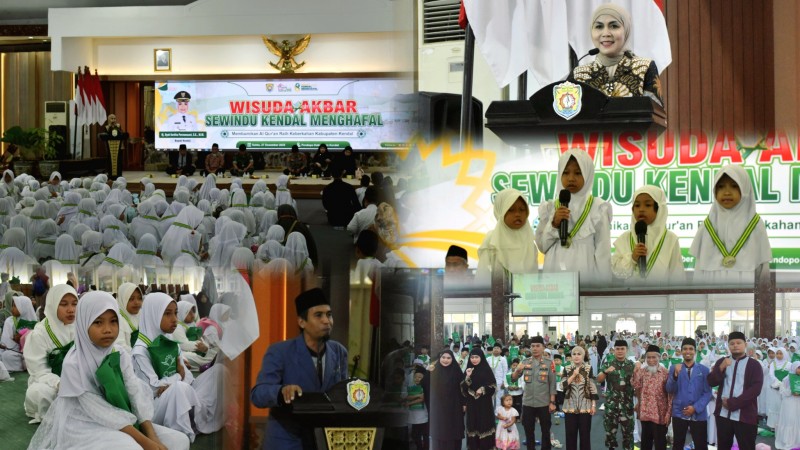 Bupati Kendal Membuka Wisuda Akbar Kendal Menghafal Al-Qur'an