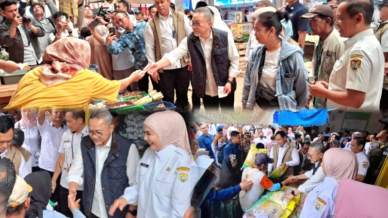 Dipenghujung Tahun, Menko Pangan RI Pastikan Stabilitas Harga Bapokting