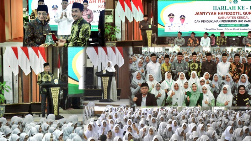 Menteri Agama RI Hadiri Harlah ke 5 Tahun JHQ Kendal