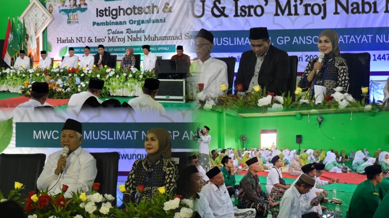 Bupati Kendal bersama Wagub Jateng Hadiri Istighosah Harlah NU ke 103