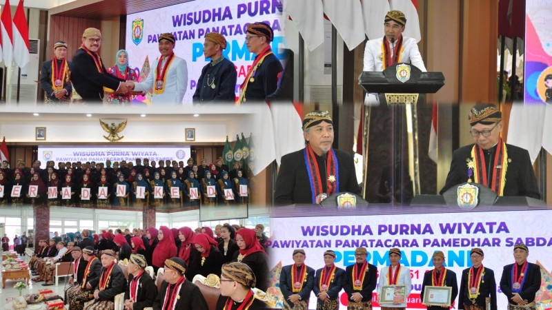 Permadani Kendal Gelar Wisuda Purna Wiyata Bergada 51 dan 52