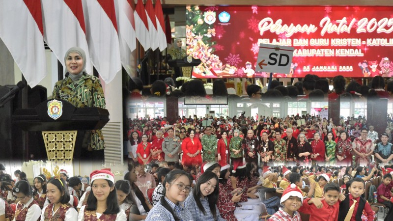 Bupati Kendal Tekankan Pesan Damai Persaudaraan pada Perayaan Natal Pelajar
