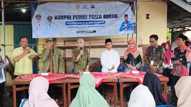 KORPRI Kendal Gelar Aksi Peduli Bencana di Langenharjo
